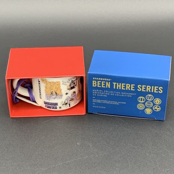 Starbucks Other - Disney Parks Starbucks Marvel Wakanda Forever Been There Series 2oz Mug Ornament